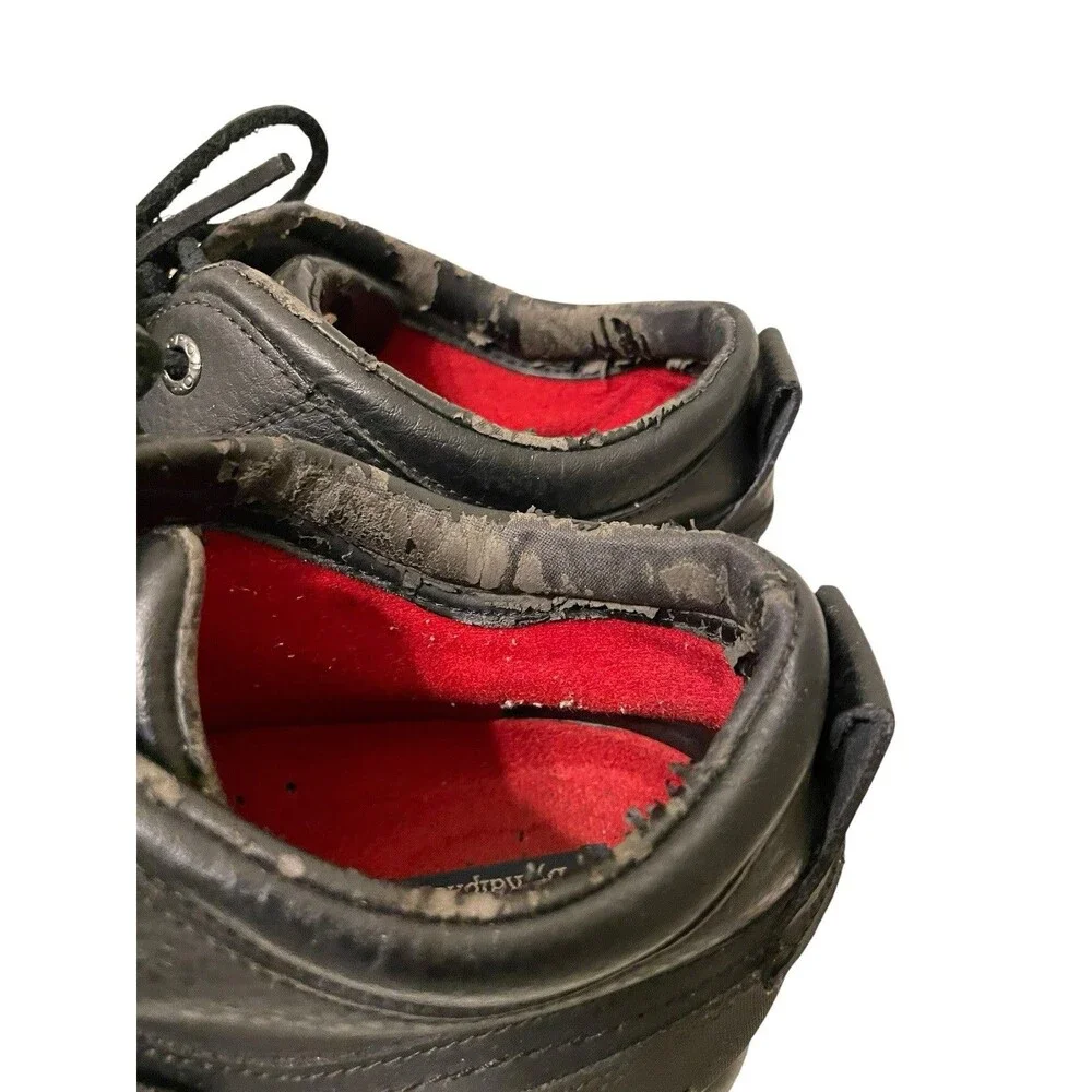 Vintage Polo Ralph Lauren Dover II Black Red Leather Boots Men’s Size 12 USA